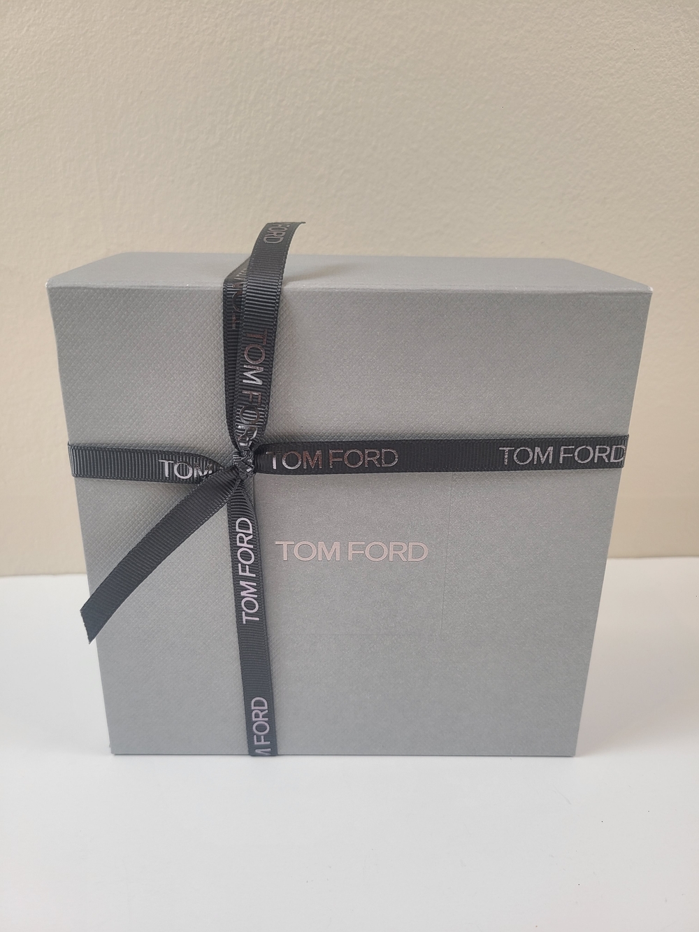 Tom Ford Gift Box with Ribbon & Card Gift Wrapping Box Groom